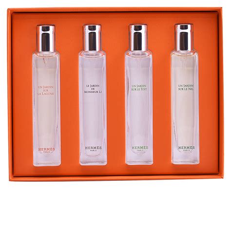 Hermes jardin perfume set